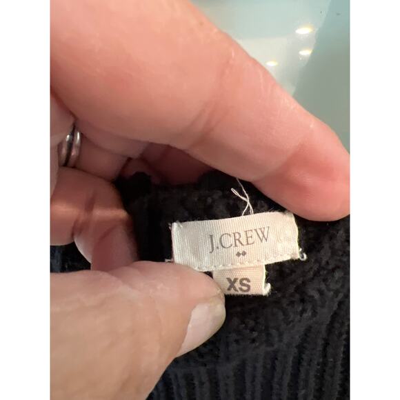 J.Crew size XS black sweater dress - Picture 3 of 3